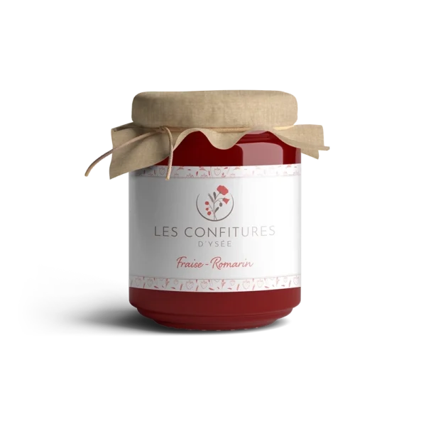 l'instant d'ysée confiture fraise romarin