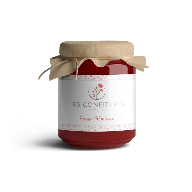 l'instant d'ysée confiture fraise romarin