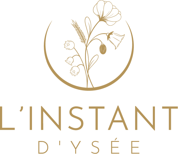 l'instant d'ysée logo secondaire or